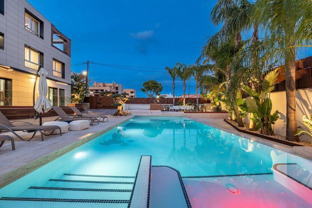 미아미플라자 Lusso E Relax Con Piscina A 2 Minuti Dal Mare 아파트 외부 사진